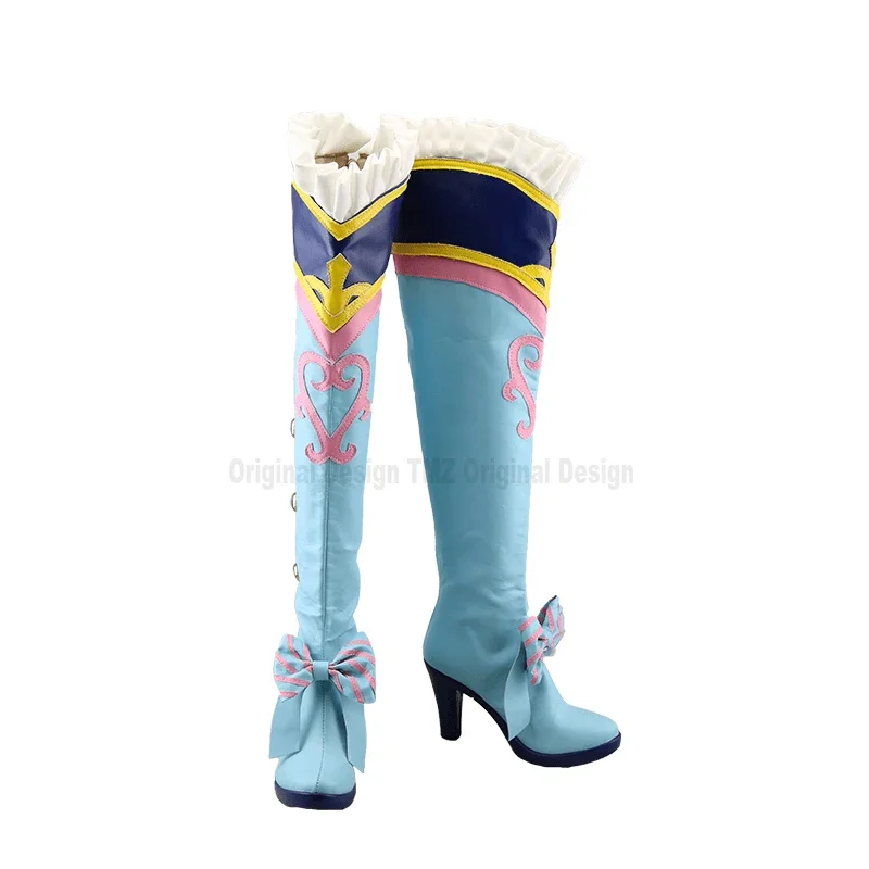 Aikatsu! Amahane Madoka Cosplay Shoes Boots Halloween Carnival Cosplay Costume Accessories