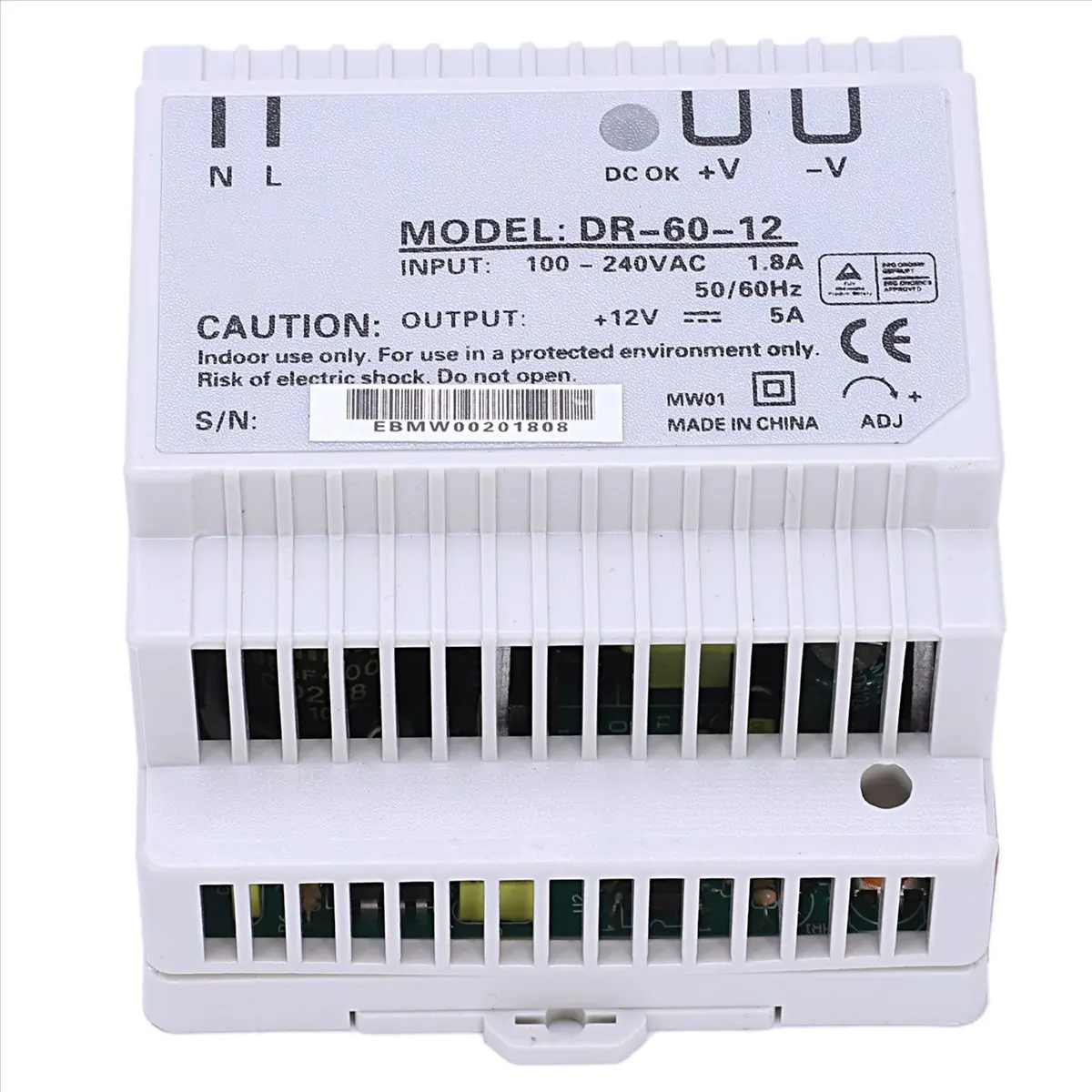 GTS Din rail power supply 60w 12V ac dc converter -60-12 power supply 12v 60w good quality