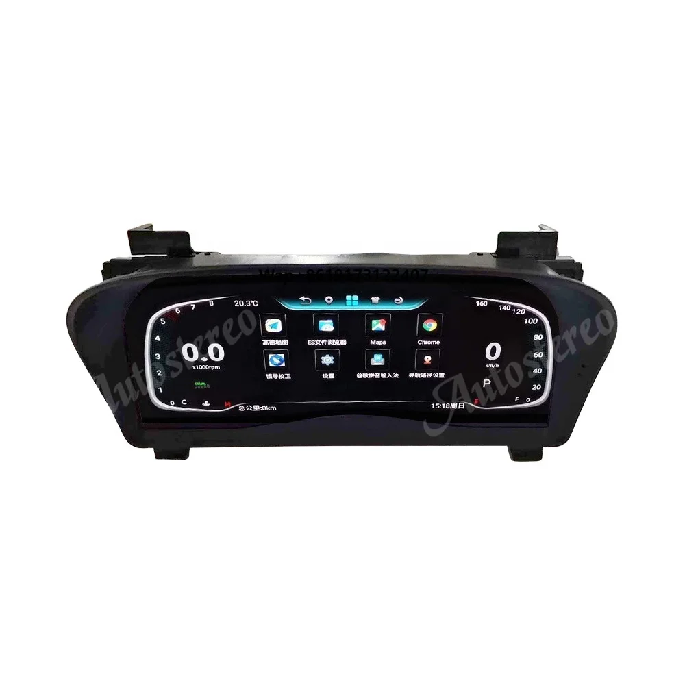 

For 30 LCD Dashboard Auto Player Digital Cluster Instrument Panel Multifunctional QLED Speed Meter Head Unit