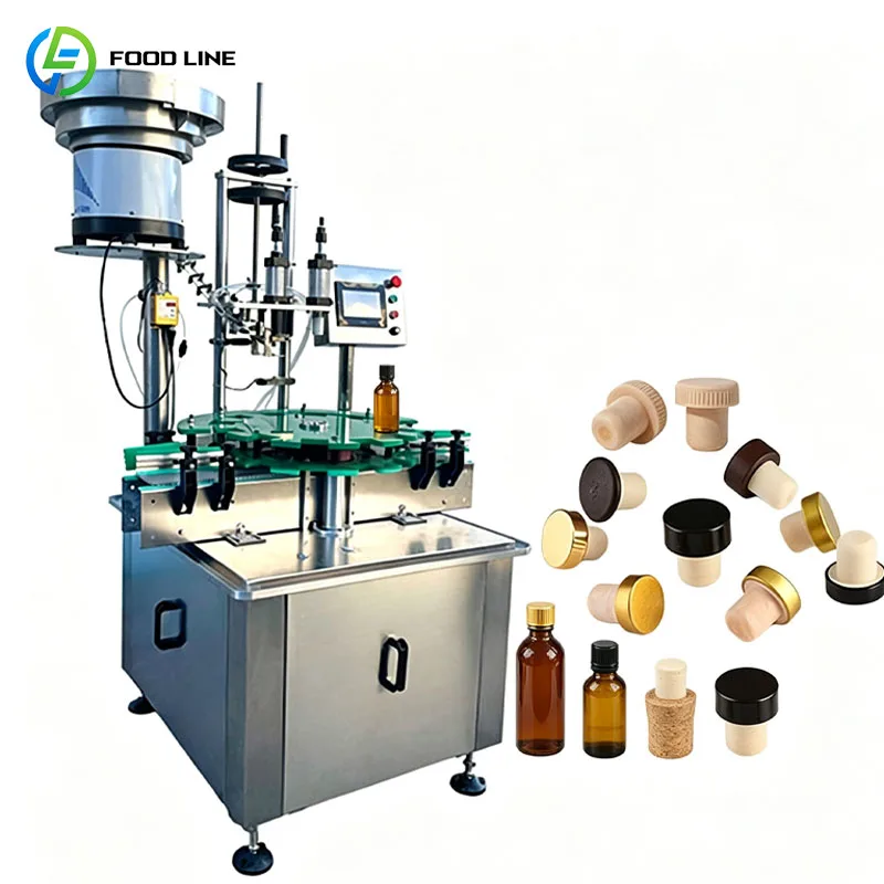 Automatic Screw Capper Machine Bottle Sealing Equipment For Food Liquid Bottles Customized