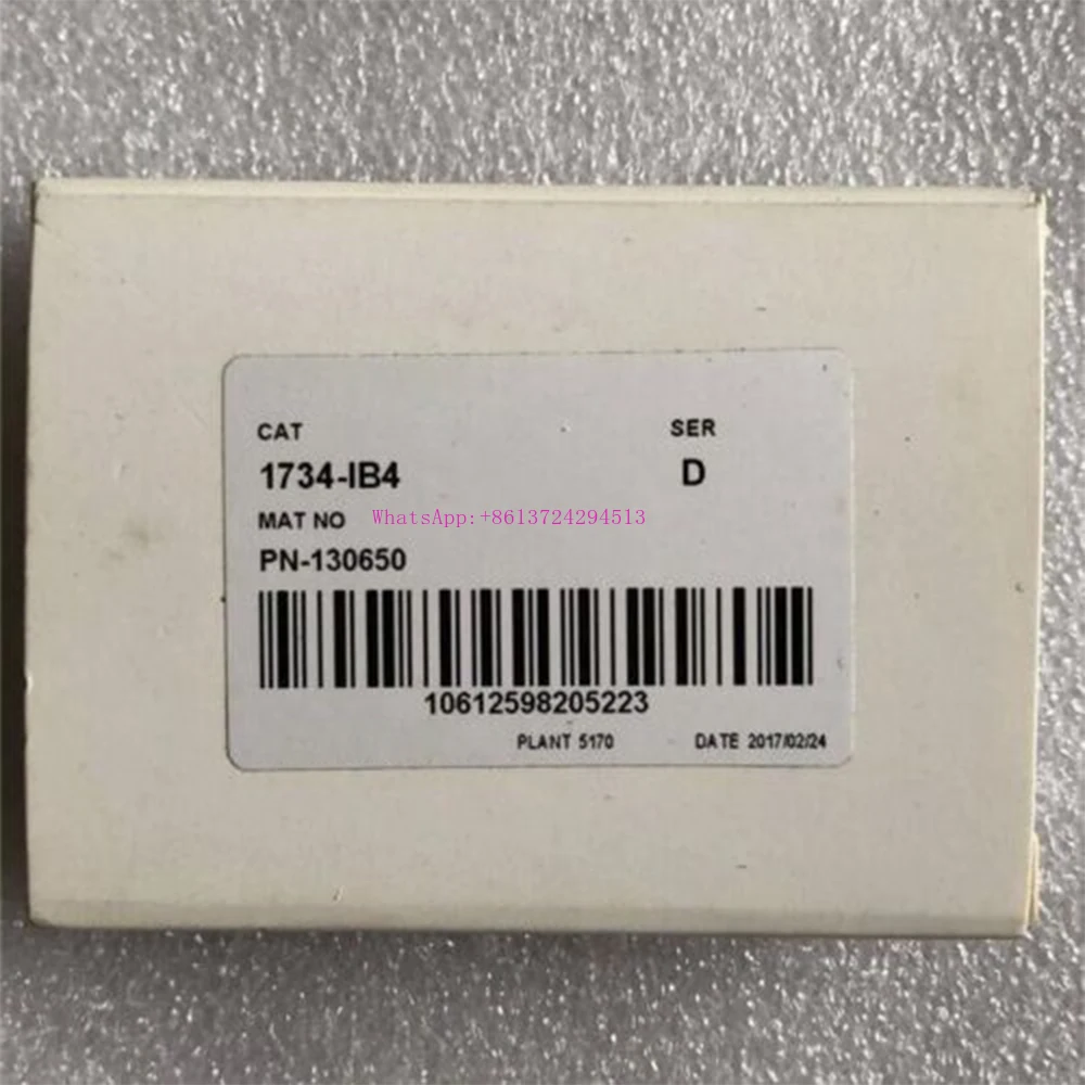 

New for 1734-IB4 1734IB4 SER D Point I/O 4 Point Digital Input Module in Box