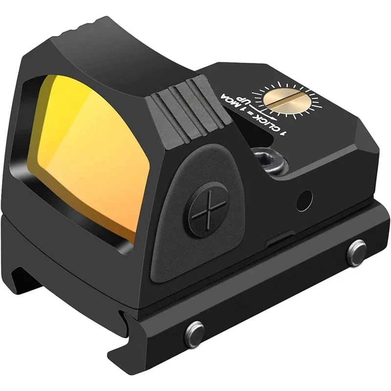 

Mini RMR Red Dot Sight Reflex Sight AR15 G19 M4 Glock Rifle Reflex Sight Airsoft / Hunting Pistol Scope Fit 3MOA