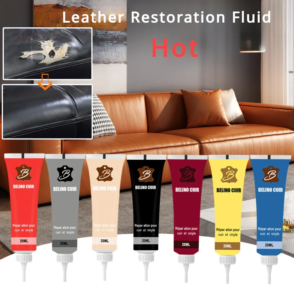 Polish Liquid Leather Repair Kit Restorer Original Lattafa Gel Scratch Refresher Paint. Skin Tool Removal 20ml Cream Car Cologne
