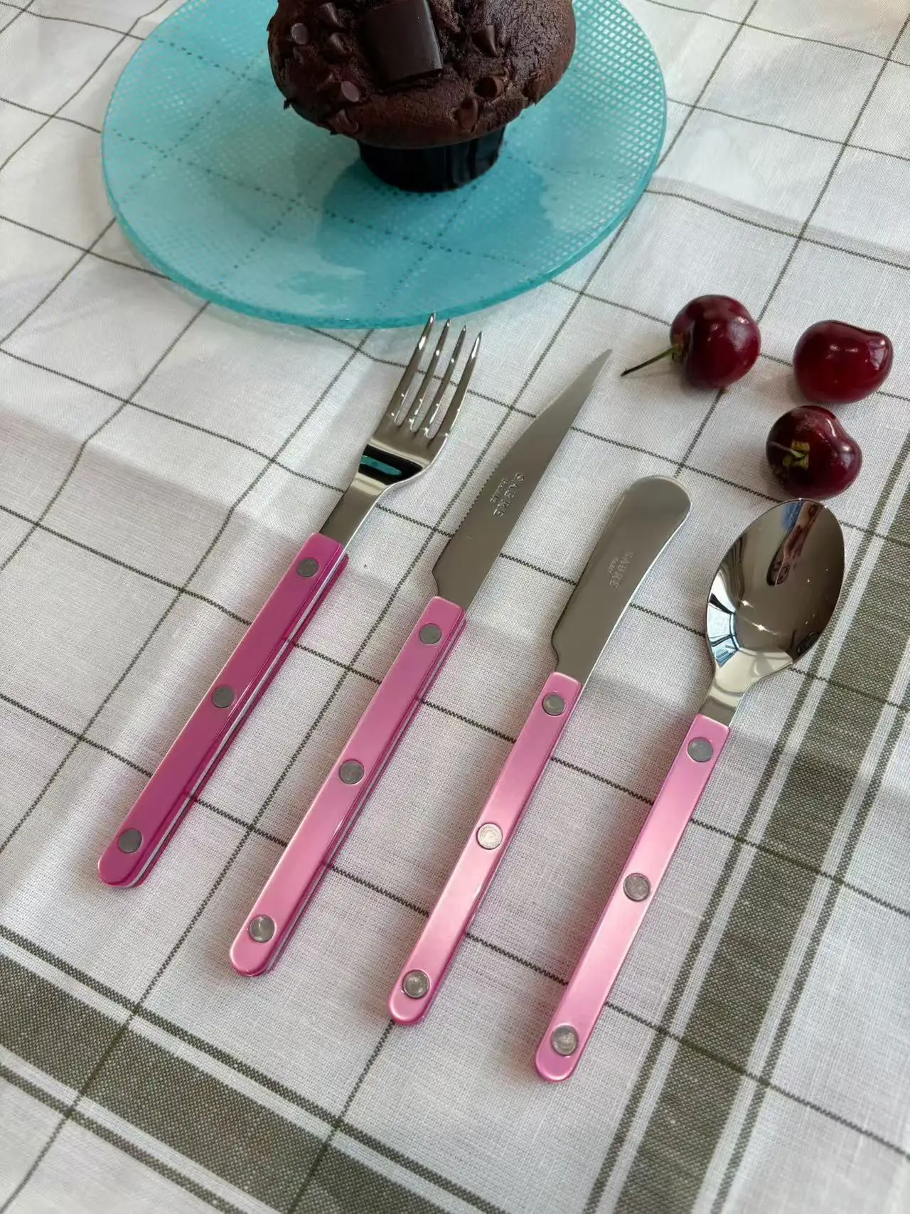 

SABRE New Limited Edition Pearl Small Pub Series Western Dining Utensils Stainl Steel Fork Spoon Festival Gifts