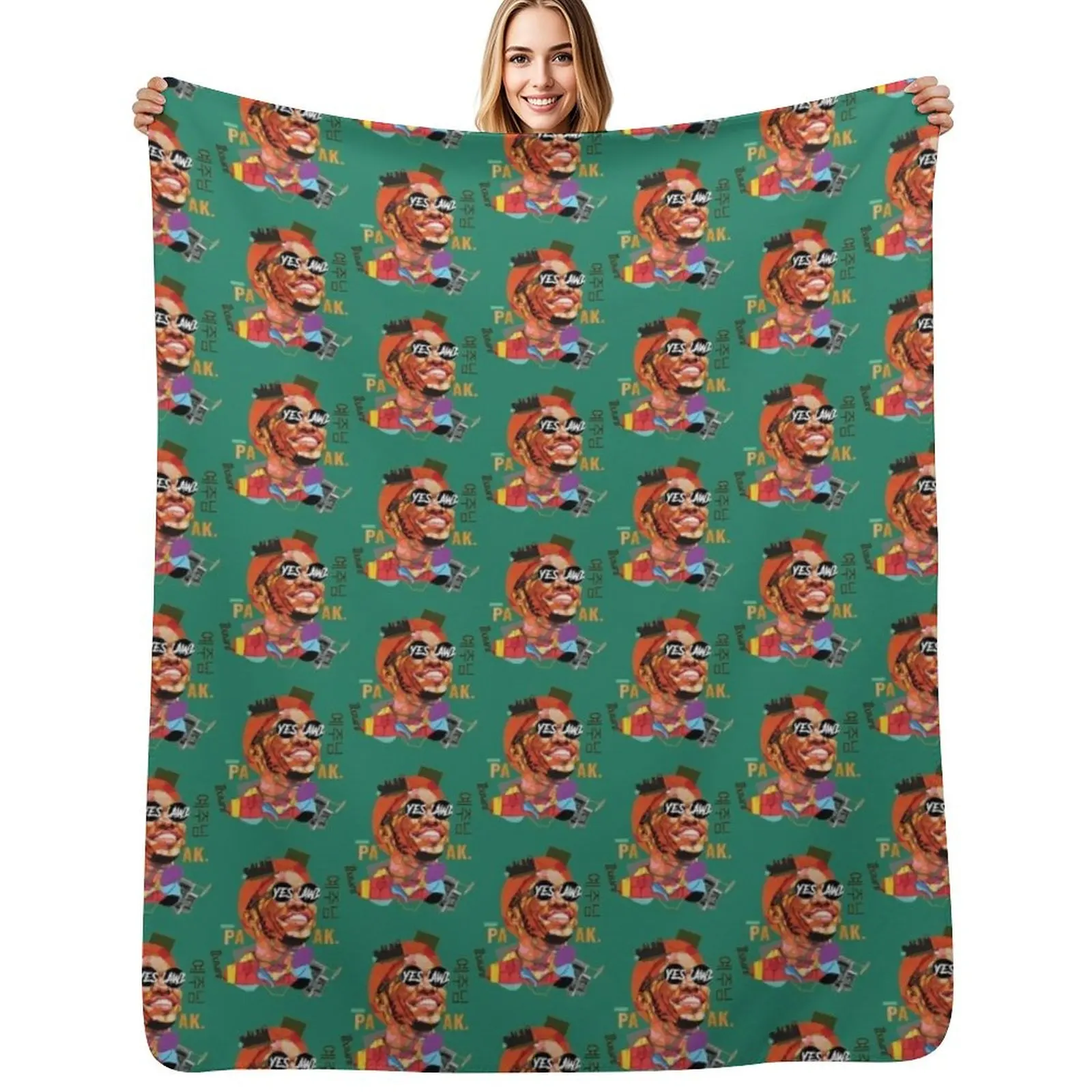 

ANDERSON PAAK Throw Blanket Ultra Plush Cozy Blanket for Napping Sleeping