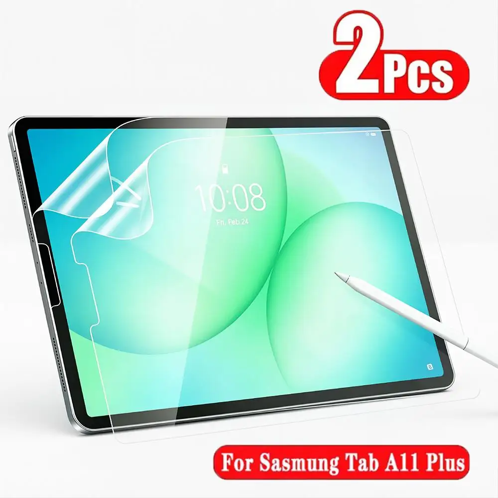 2 Stück, fühlt sich an wie das Schreiben auf Papier, für Samsung Galaxy Tab A11 Plus A8 A9 S8 S10 S11 S12Ultra S7 S9 FE S6 Lite, Displayschutzfolie.