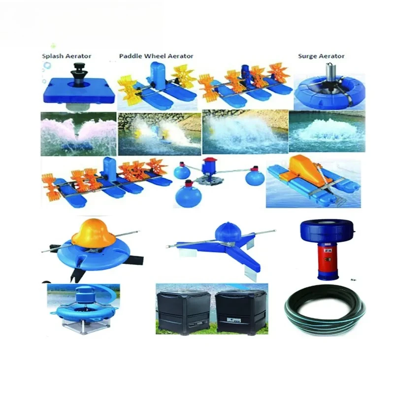 Electric Aquaculture Aerator Oxygen Increase Splash Type for Fish Shrimp Pond Farming Equipment