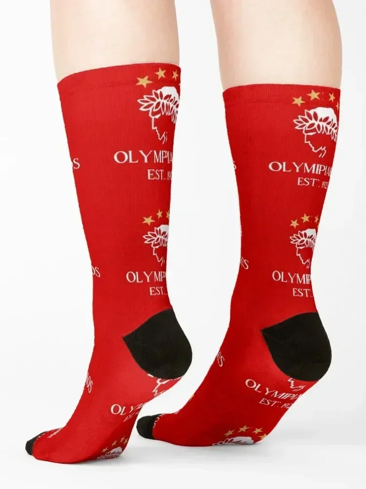 Olympiakos Socks happy Non-slip Women's Socks Men's