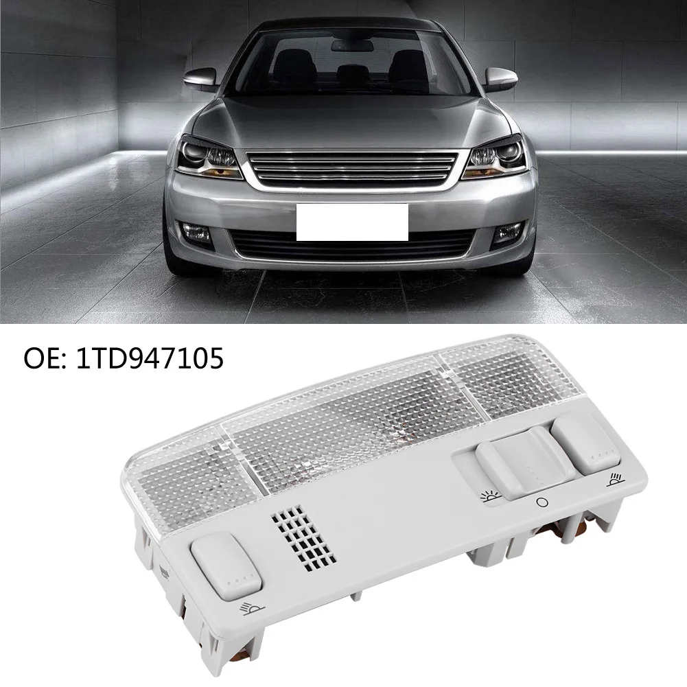 

Car Interior Reading Light Dome Lamp for Golf MK4 Bora Passat Skoda Gray 1TD947105