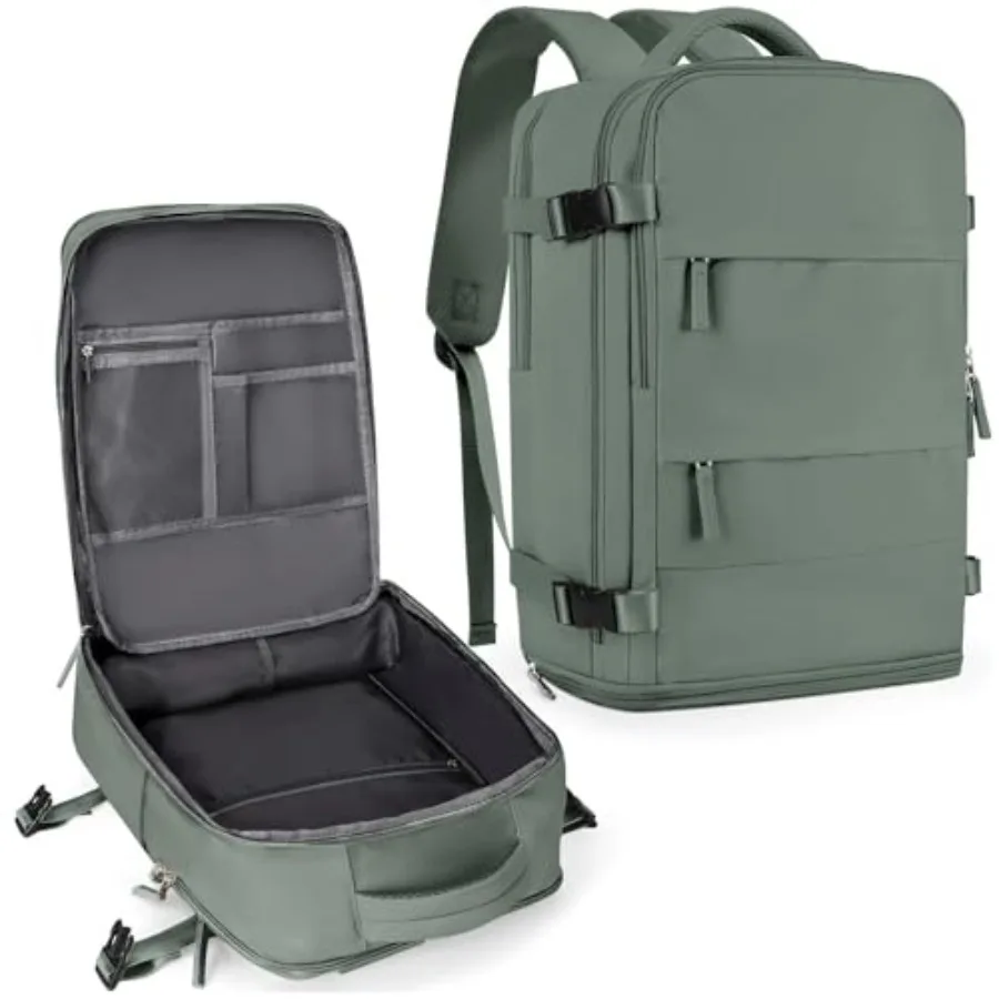 

Large Travel Backpack For Women Men, Carry On Backpack Flight Approved, Hiking Backpack Waterproof Outdoor Rucksack Casual Dayp