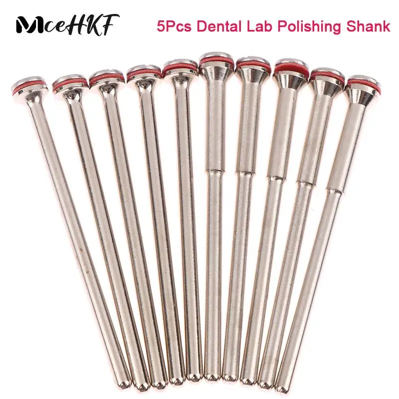 

5Pcs 2.35mm Shank Dental Diamond Disc Mandrel Dental Lab Polishing Shank Rotary Tool For Polisher Machine