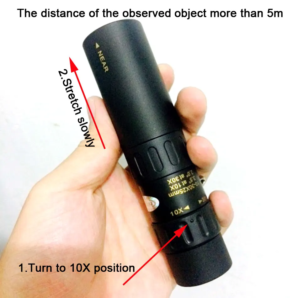 Mobile Phone Lens 10-30X Zoom Telescope Universal Clip Telefon Camera Lenses for iPhone x 7 8 Plus Samsung s9 Plus