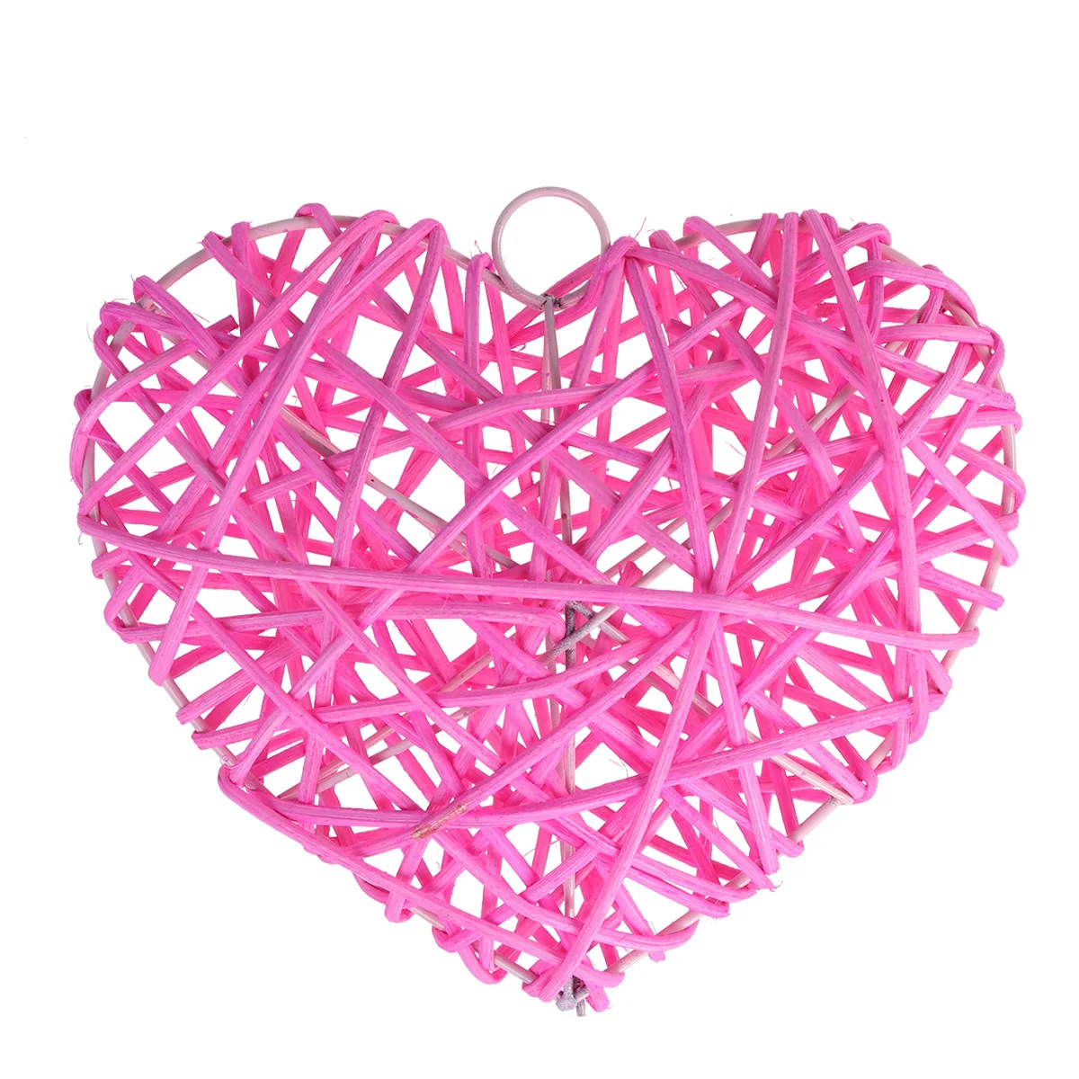 

Rattan Heart Shaped Ball 15Cm Handmade Hanging Ornament For Home Wedding Party Decoration Diy Craft Pet Natural Style