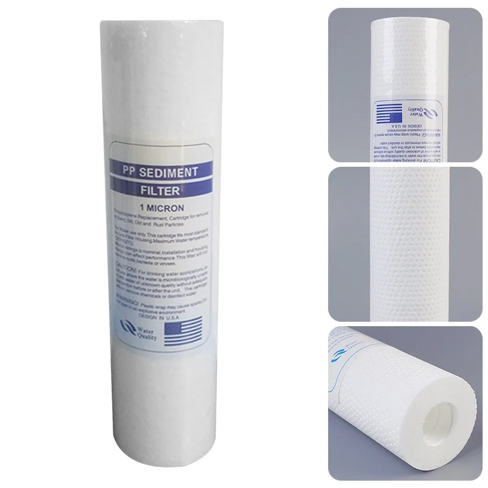 

10 pieces New Household Water Sediment Polypropylene Filter 10" 1/5 Micron Pp Water Replacement Cartridge Dropshipping