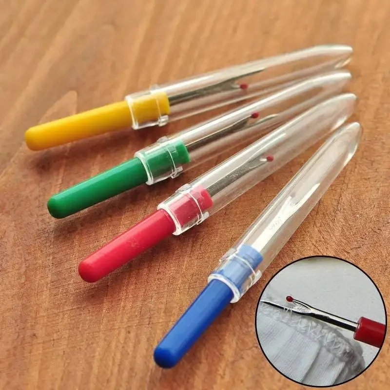 

1PCS Safe Plastic Handle Craft Thread Cutter Seam Ripper Cross Stitch Sewing Tools