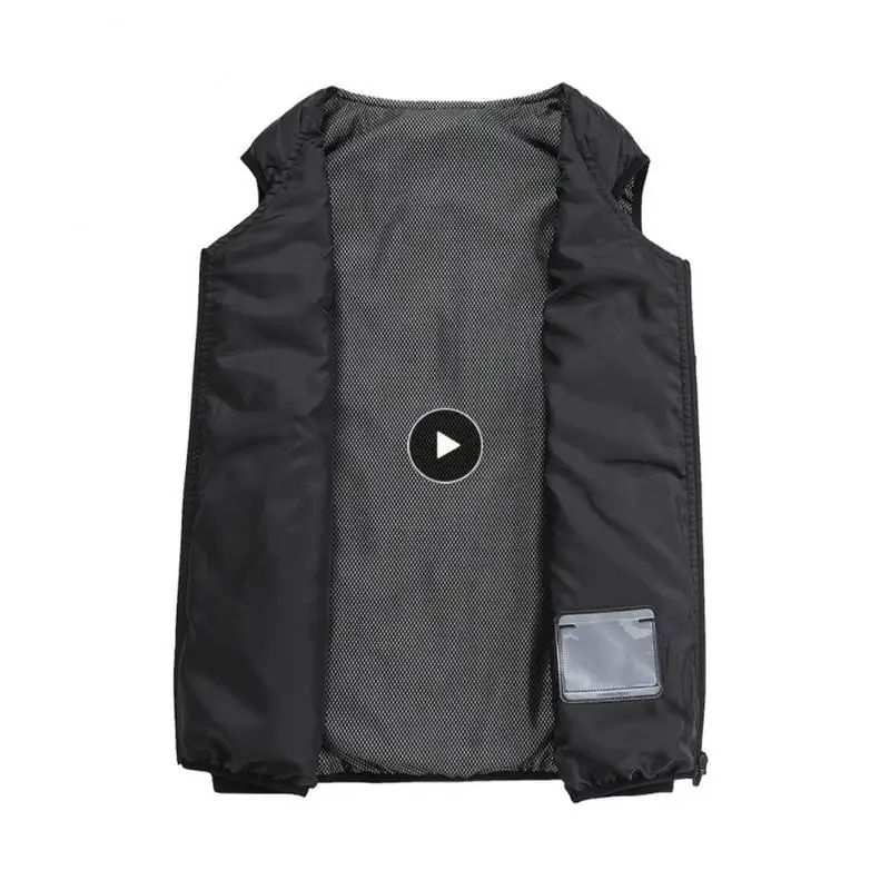 

Fast Heated Vest Black Jacket Tactical Electric Thermal Dual Control Winter Camping Supplies Duck Vest Ultralight Heated Vest