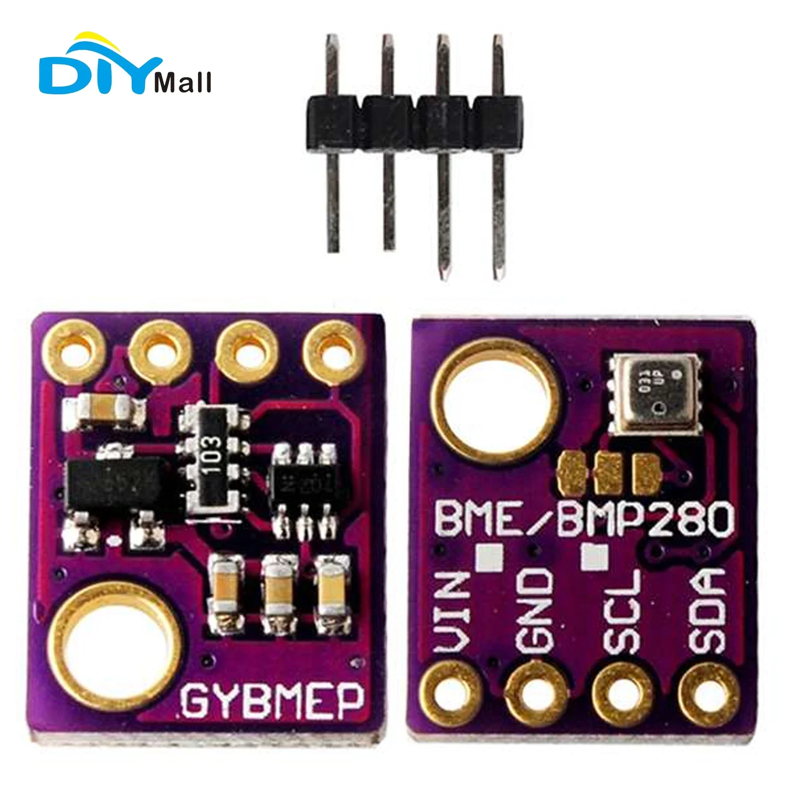 

BME280 5V Digital Sensor Temperature Humidity Barometric Pressure Sensor Module with I2C Interface for Arduino (Pack of 5/10PCS)