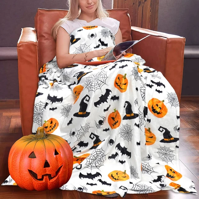 Halloween Velvet Plush Throw shops Blanket