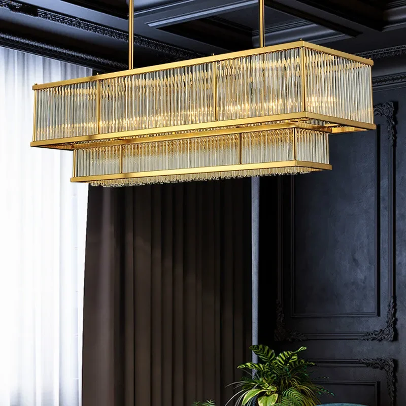 Modern Luxury E14 Led Pendant Lights Lustre Foyer Suspend Lamp Home Decor Led Luminarias  Hanging Lamp Indoor Lighting