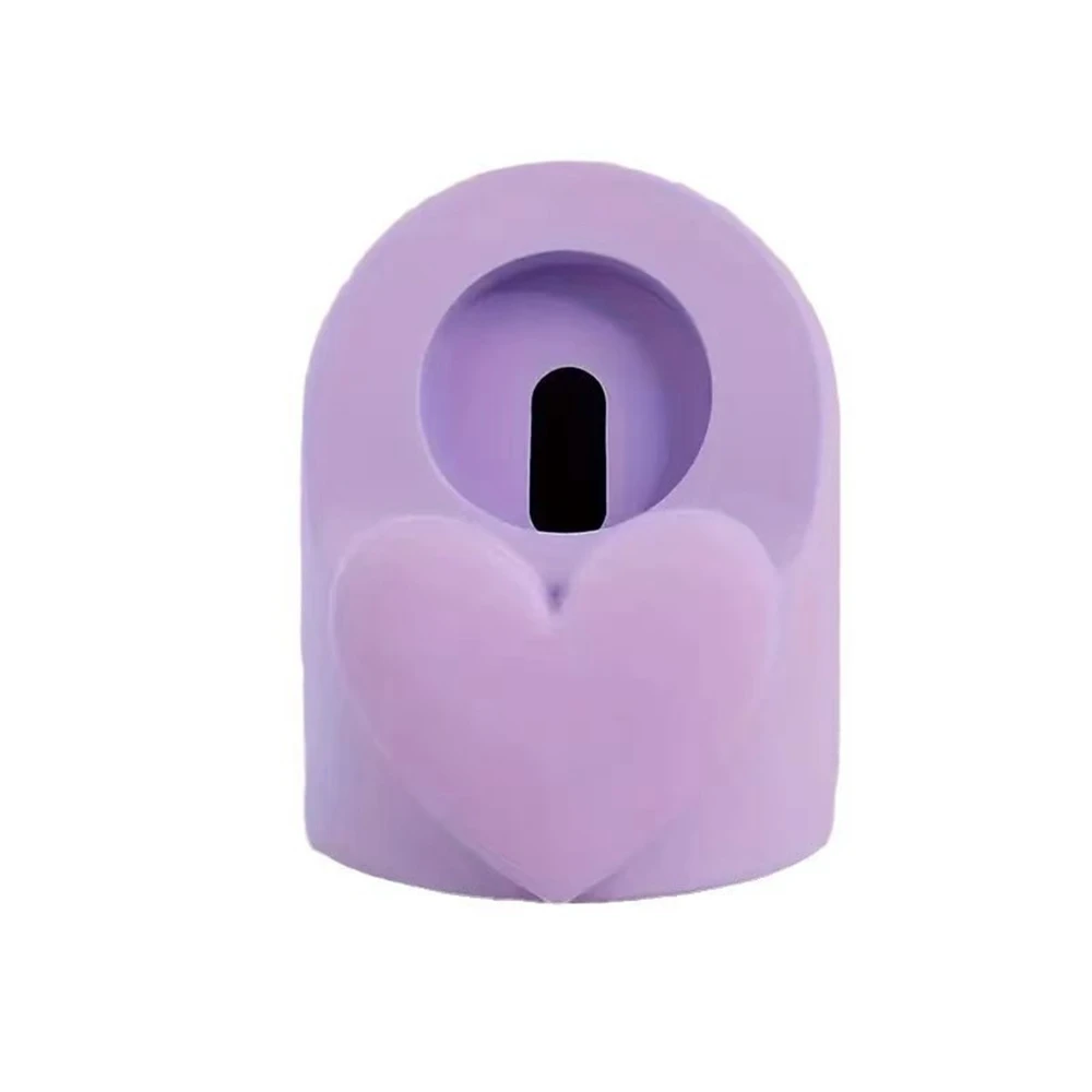Cute Bow Heart Cartoon Silicone Charger Stand Holder For Apple Watch Series 11 10 9 8 7 6 5 4 3 2 1 SE 3 Ultra 3/2/1 - view 4