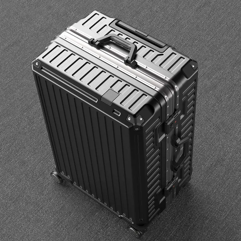 

New high end travel luggage 24 " men's carry-ons trolley suitcase box 20" boarding box hardside suitcase Female fashion case