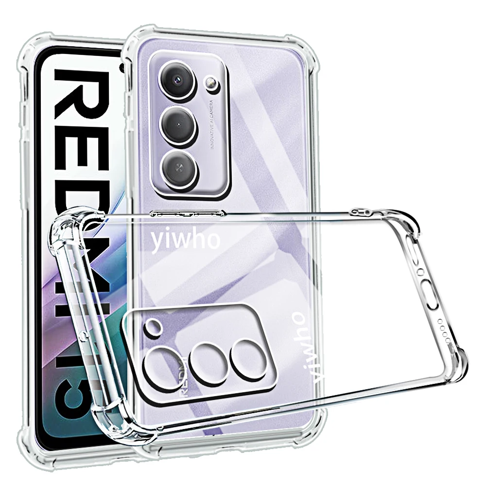 Transparent Phone Case for Redmi 15 4G 5G 15c Note 14 4g 5g 