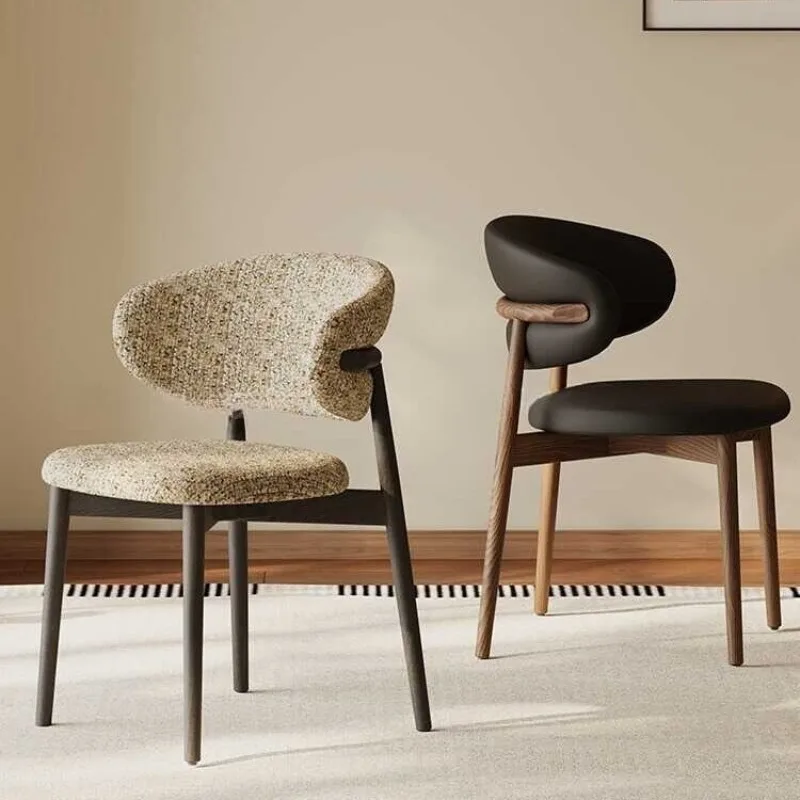 Light Luxury High-quality Originality Simple Unique Dining Chairs Restaurant Party Hotel Cadeira De Jantar Kitchen Furniture