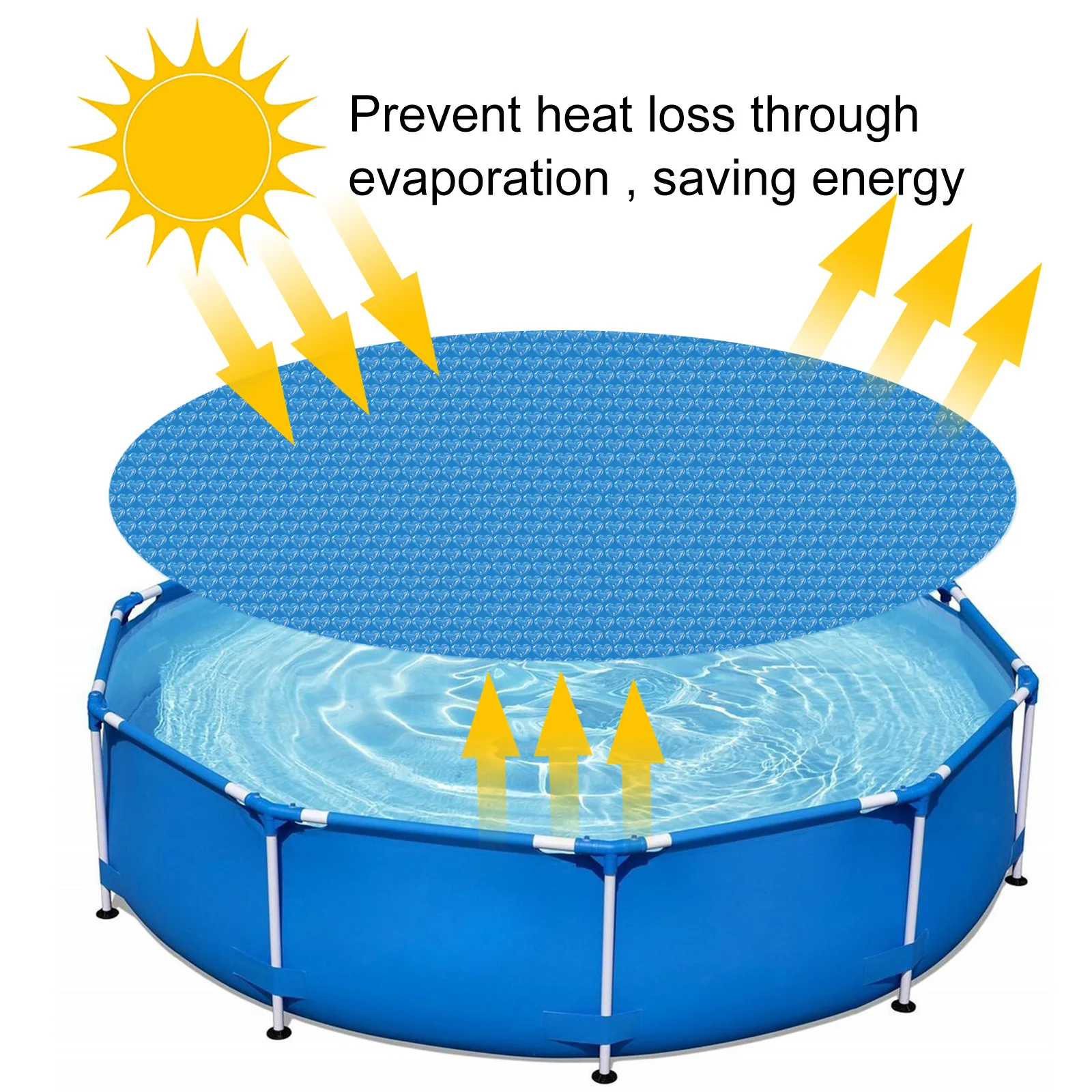 Outdoor Round Swimming Pool Protective Cover Suitable for 4 5 6 10 12 Feet Swimming Pool Outdoor Dust Cover