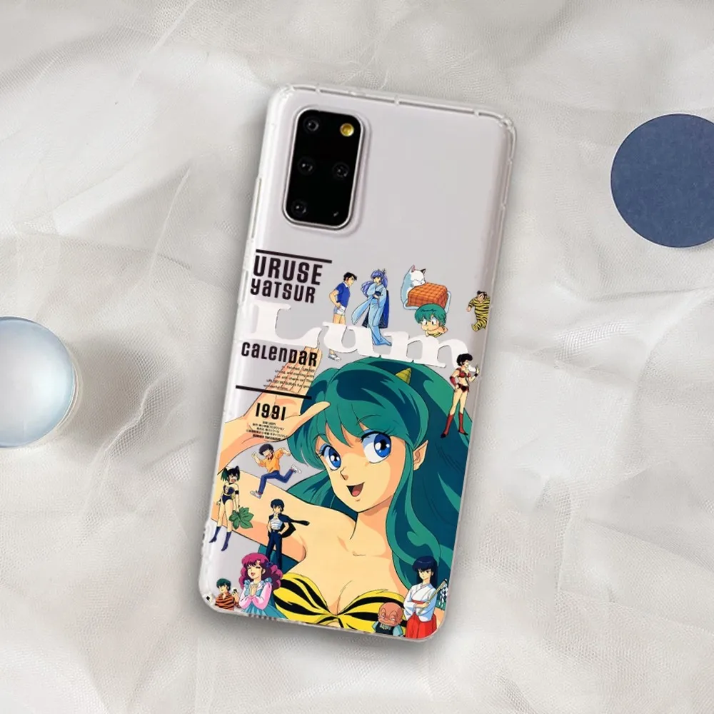 Urusei Yatsura Anime Phone Case for Samsung A12 21 30 31 51 52 70 71 for Redmi8 9 10 for Honor10 70 50 Clear Case