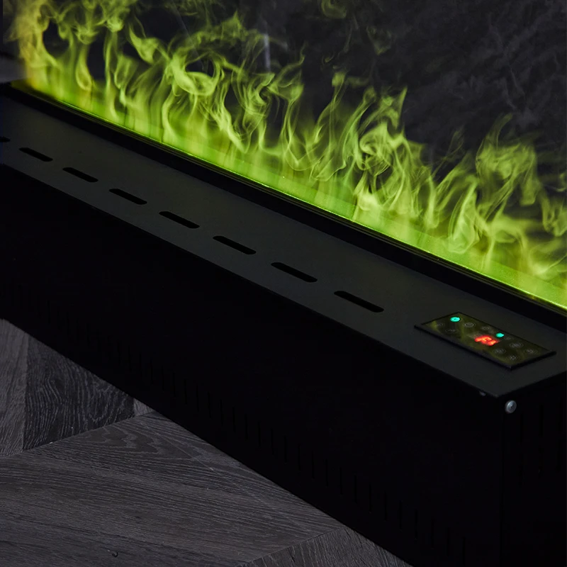 Cold Rolled Steel Plate 220V Modern Decor Flame 3D Fogging Fireplace High Quality Electric Fireplace Humidifier