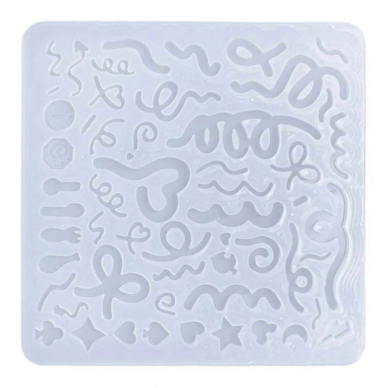 Keychain Silicone Mold Resin Casting Hollow Shaking Cup Mould Keyring Crystal Making Hanging Pendant Jewelry