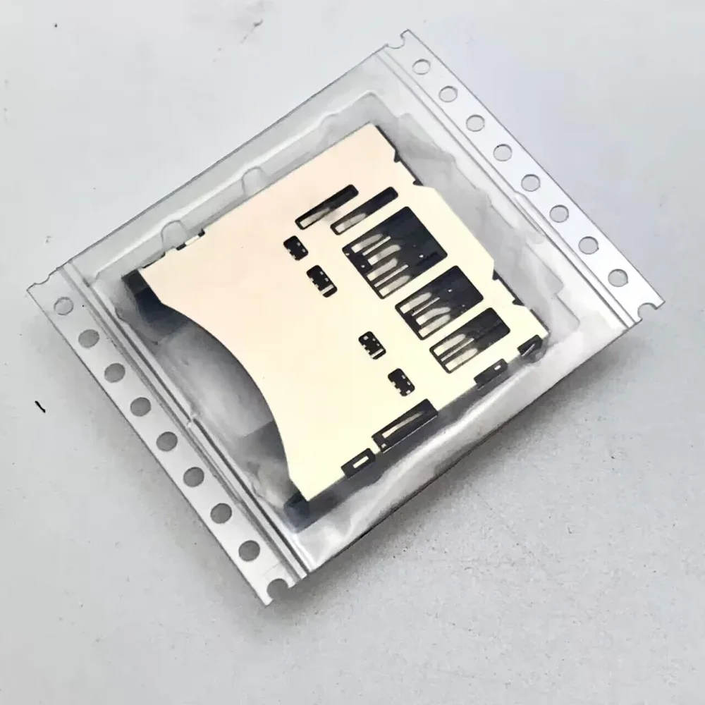 Novo slot para cartão de memória sd original para nikon d600 d610 d3200 d5200, unidade de suporte de leitor, peças de reparo de câmera