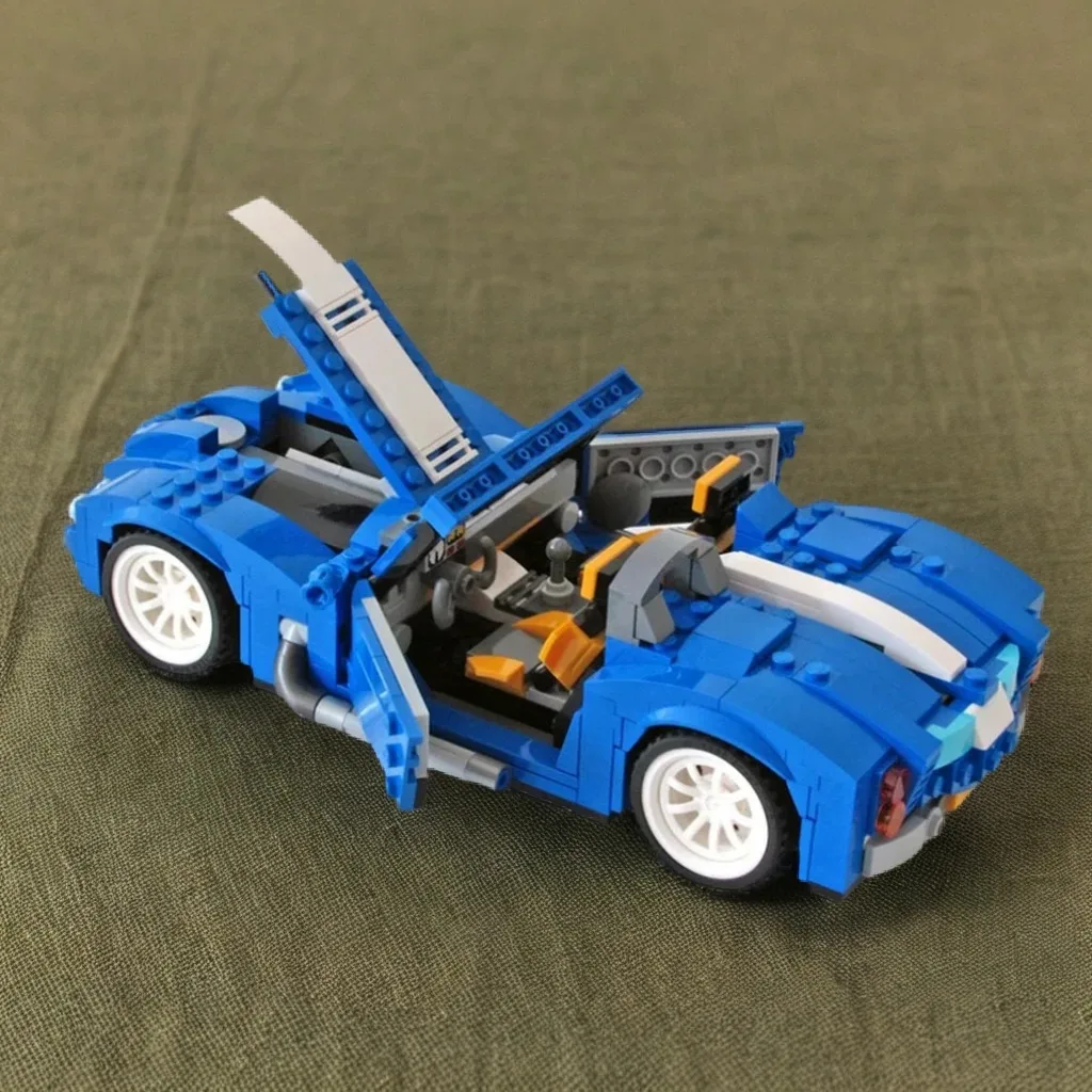 

479pcs MOC Retro Roadster Creator Model Building Blocks Architecture Toy Christmas Gifts Brick Kids Education DIY Creative Idea