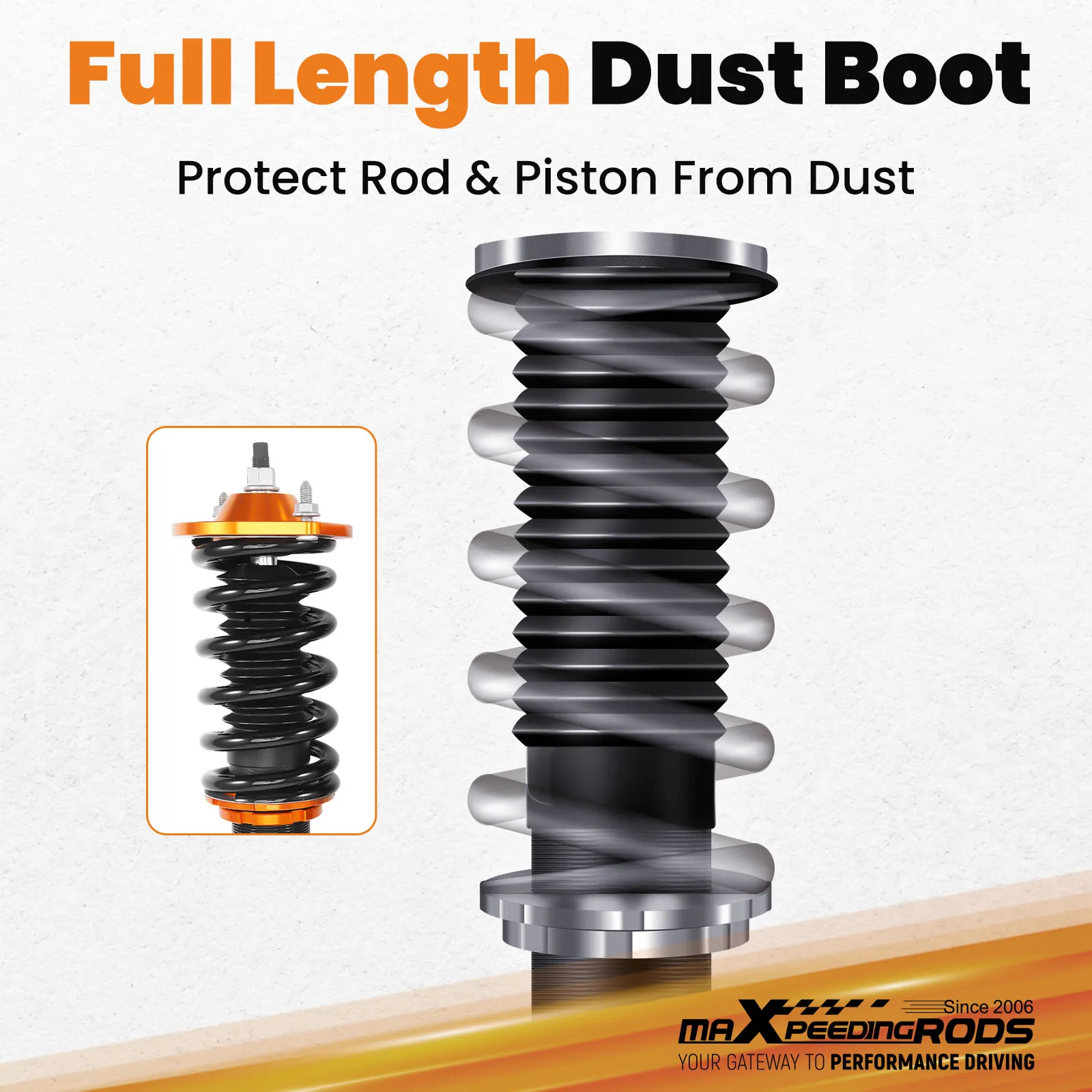 Set 4 Coilover Stru…