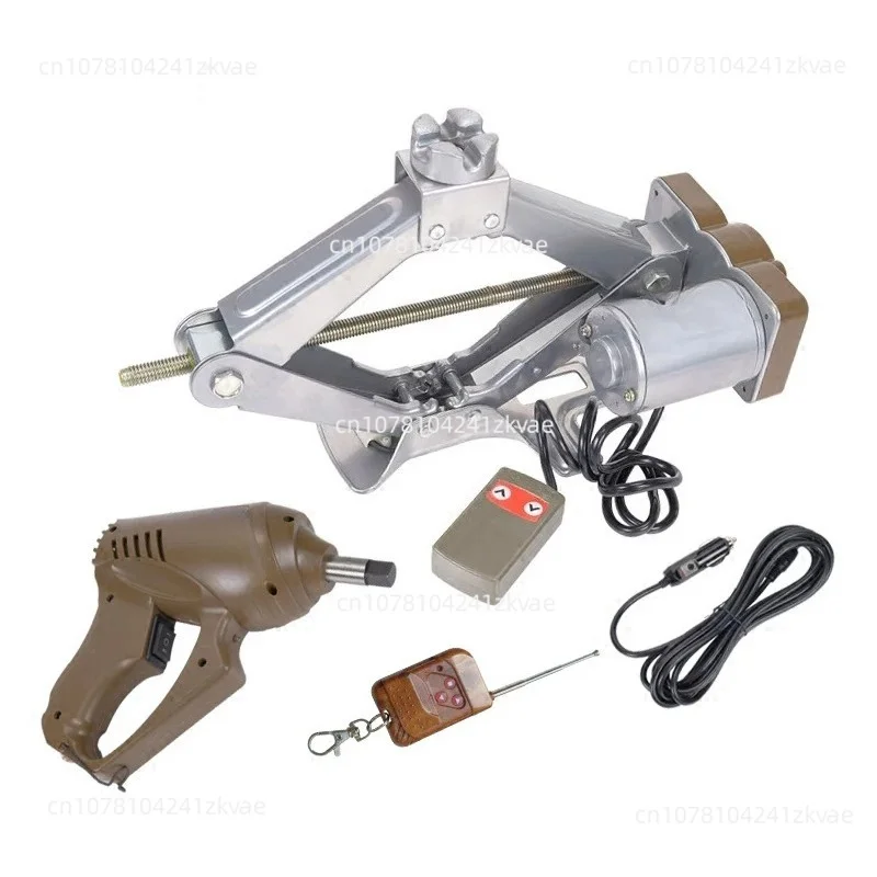 12V car jack electric jack 2T/5T car car special jack emergency tire change toolbox