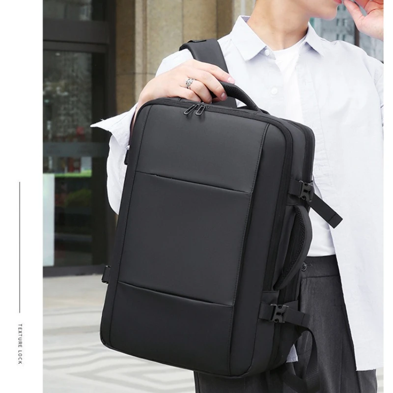 

Новая многофункциональная сумка для компьютера большой вместимости, дорожный мужской рюкзак, можно расширить для размещения поездок на работу. Рюкзак.