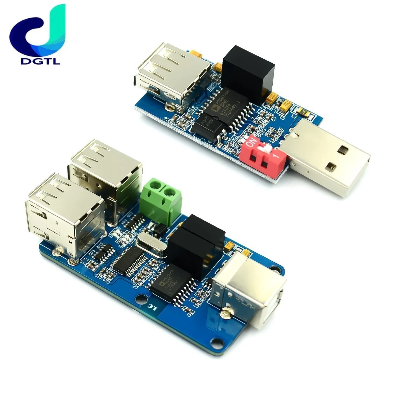 ADUM3160 Module USB Isolator 1500V Isolator Coupling Protection Board USB to USB Isolation with USB 2.0