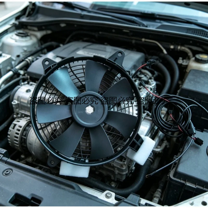 Electric Cooling Fan for Pajero V73 V93 V97 Auxiliary Radiator Condenser Fan Overheating Prevention