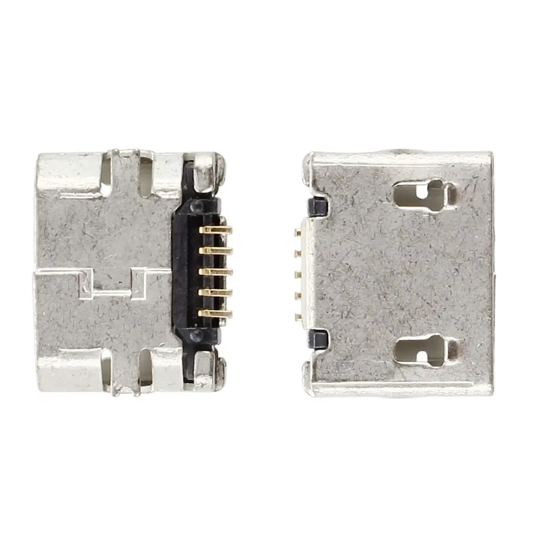 10 Pcs Spare Parts Type B Micro USB Female Jack Connector Port Socket