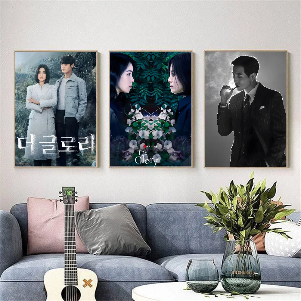 Hot The Glory 2 TV Show Korean Poster HD art sticky wall waterproof home living room bedroom bar aesthetic decoration