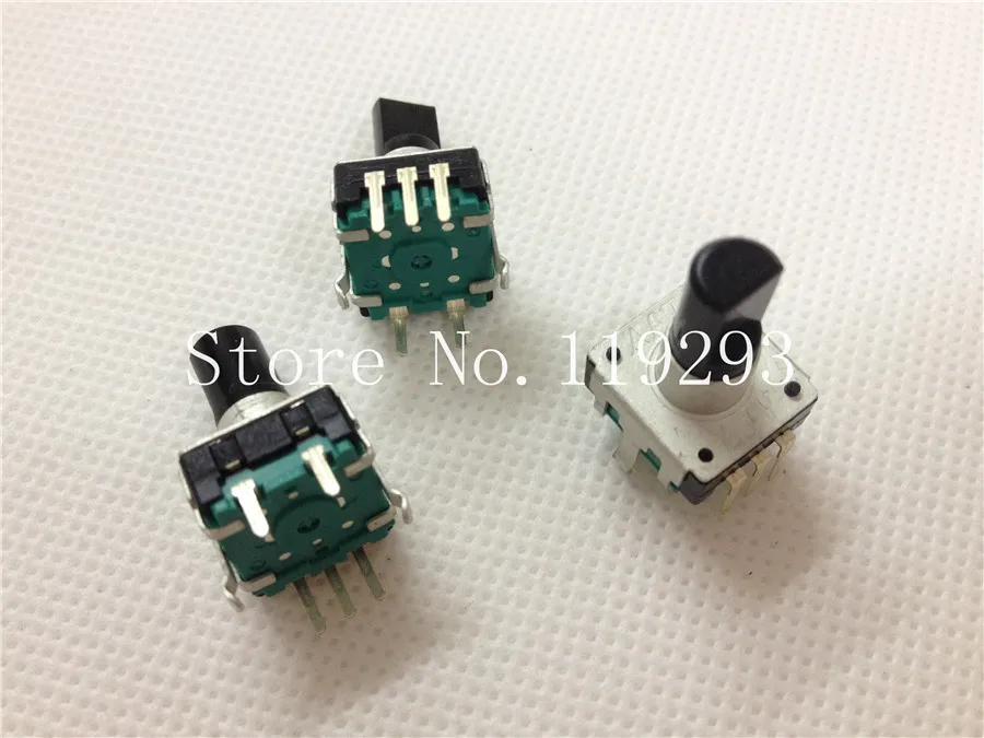 [BELLA]Units producing plastic shaft encoder coding switch car audio digital potentiometer EC12-2415F with switch--50PCS/LOT