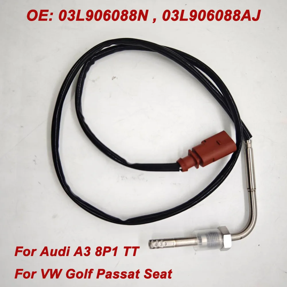 High Quality 03L906088N Exhaust Gas Temperature Sensor 03L906088AJ 03L906088J 27320003 For Audi A3 8P1 TT VW Golf Passat Seat