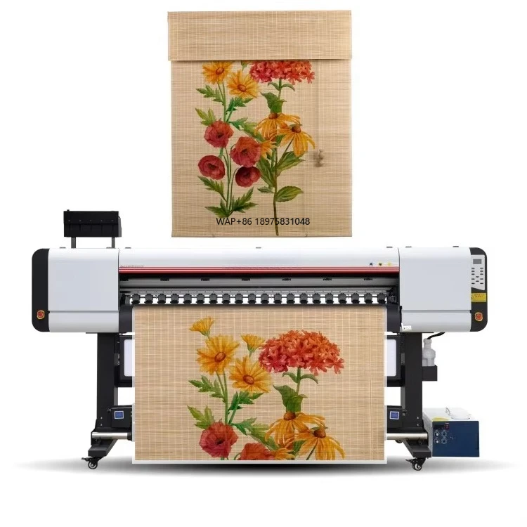 1.8m Size 6ft I3200-U Heads Digital Uv Roll to Roll Printer Printing Outdoor Banner Car Sticker Mesh Vinyl Machine