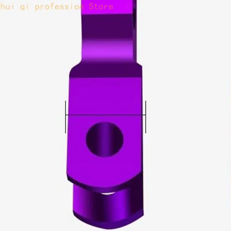 Easy Install Motorcycle Shock Absorption Height Adjuster Lightweight Aluminum H8WE
