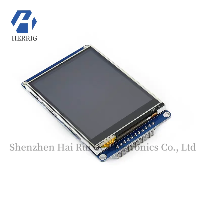 شاشة Weixue مقاس 2.8 بوصة تعمل باللمس IPS HX8347D واجهة SPI بدقة 320 × 240