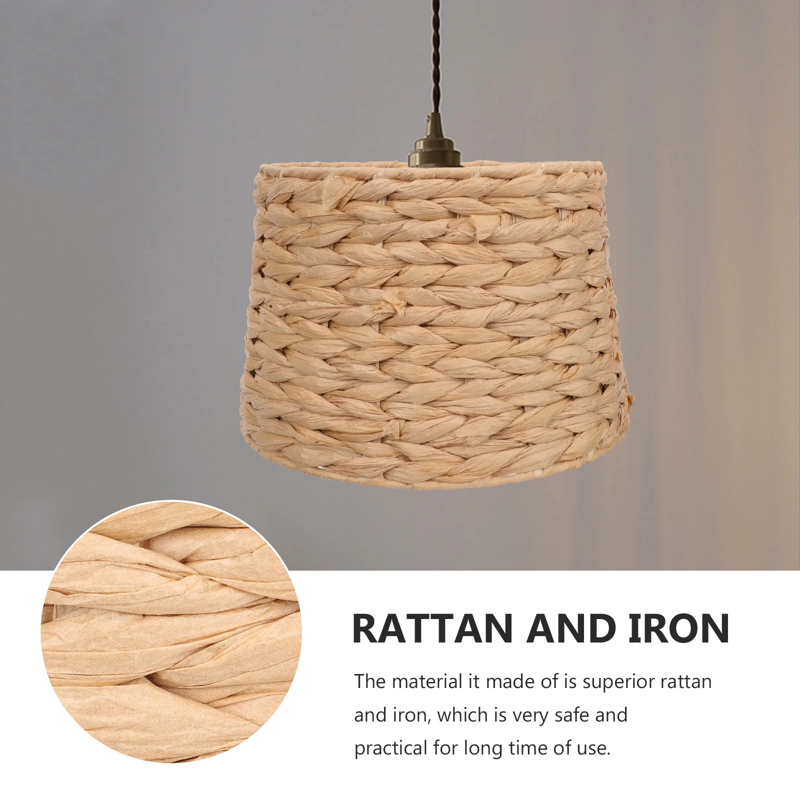 المنسوجة ورقة سلسلة فانوس عاكس الضوء النمط الصيني سقف معلق غطاء خفيف ديكور منتشر الإضاءة غطاء المصباح