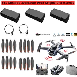 LS-S1S S1S Drone Battery 3.7V 1800Mah /PropellerUSB S1S Mini Drone Original Accessories S1S Obstacle avoidance RC Dron Battery