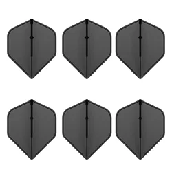 CyeeLife 6PCS Dart Flight Standard Shape regular Flight  Dart Accessorie Set Durable Anti-Fal