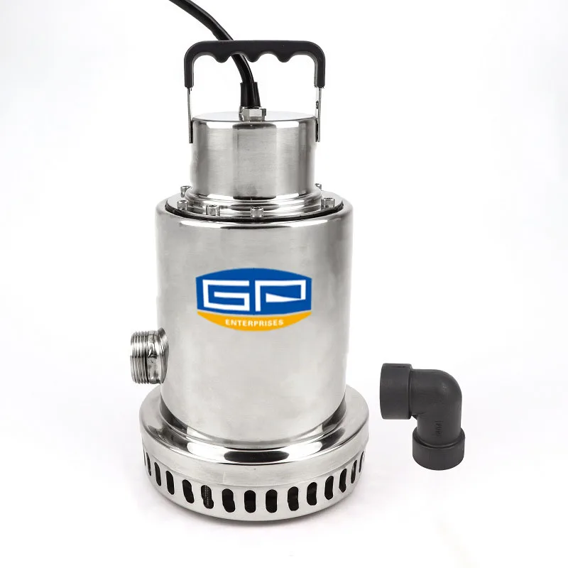 

GP Enterprises Made Stainless Steel Submersible Fish Water Pond Waterfall Pump with China Factory Price