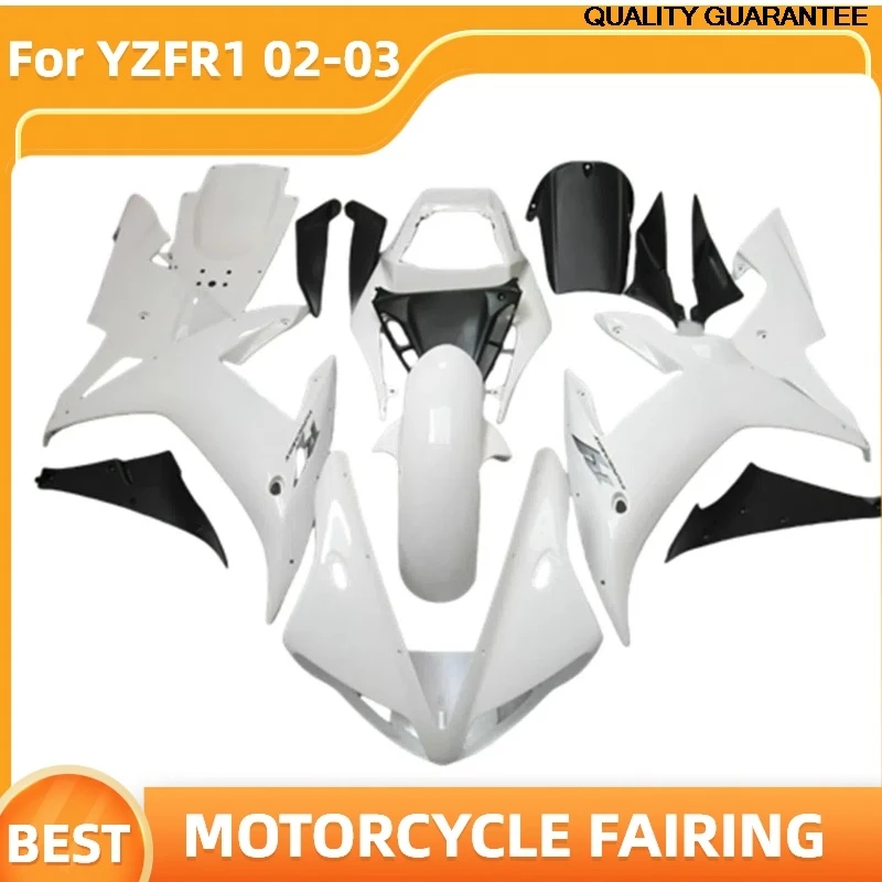 

2002 2003 YZF-R1 Fairing Kit for YAMAHA YZF R1 02-03 YZFR1 White Motorcycle Road Racing Bodywork ABS Plastic 100% Fit Parts